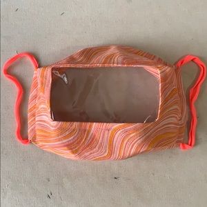 Adult Face Covering w/ Window for lip reading